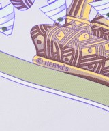 HERMES（エルメス）バンダナ・スカーフ 紫 サイズ:90 レディース/2200642112378