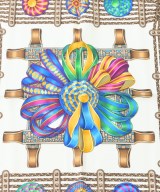 HERMES（エルメス）バンダナ・スカーフ 緑 サイズ:90 レディース/2200642112408