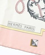 HERMES（エルメス）バンダナ・スカーフ ピンク サイズ:90 レディース/2200642112415