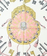 HERMES（エルメス）バンダナ・スカーフ ピンク サイズ:90 レディース/2200642112415