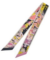 HERMES（エルメス）バンダナ・スカーフ ピンク サイズ:- レディース/2200641825309