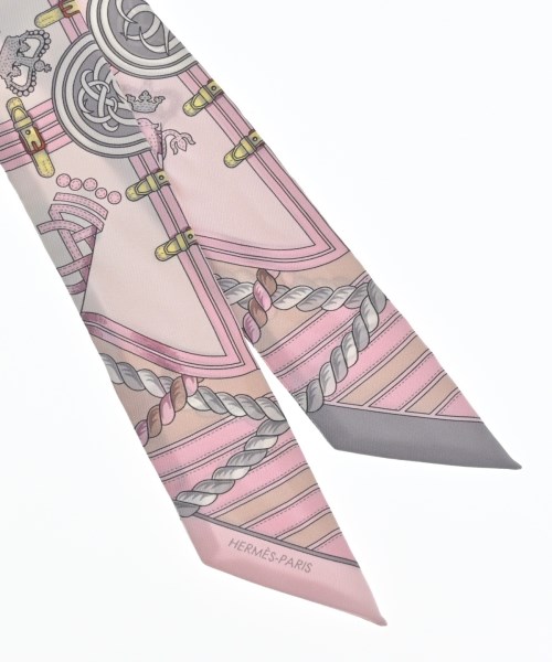 HERMES（エルメス）バンダナ・スカーフ ピンク サイズ:- レディース/2200641825316