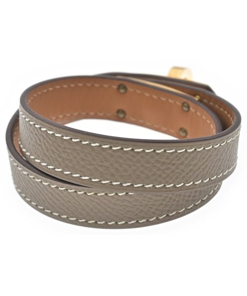 HERMES（エルメス）ブレスレット・バングル グレー サイズ:- レディース/2200641825330