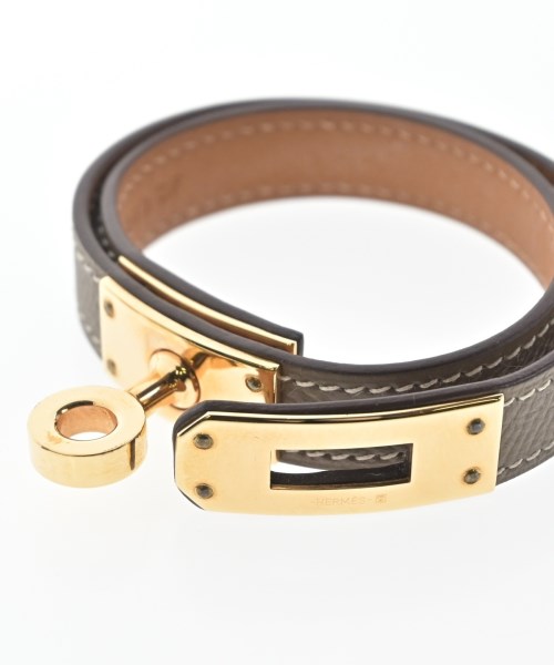 HERMES（エルメス）ブレスレット・バングル グレー サイズ:- レディース/2200641825330