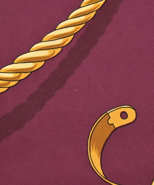 HERMES（エルメス）バンダナ・スカーフ 赤 サイズ:90 レディース/2200631823117