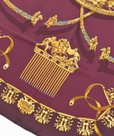 HERMES（エルメス）バンダナ・スカーフ 赤 サイズ:90 レディース/2200631823117