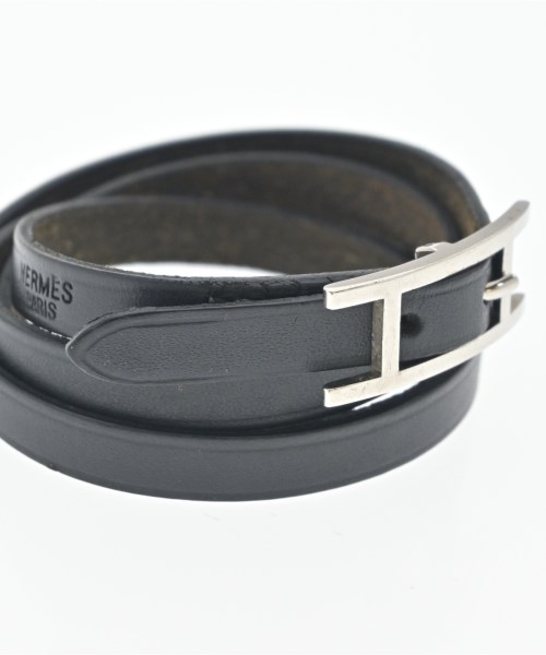 HERMES（エルメス）ブレスレット・バングル 黒 サイズ:- レディース/2200626088088