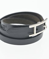 HERMES（エルメス）ブレスレット・バングル 黒 サイズ:- レディース/2200626088088