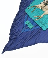 HERMES（エルメス）バンダナ・スカーフ 青 サイズ:- レディース/2200639530369