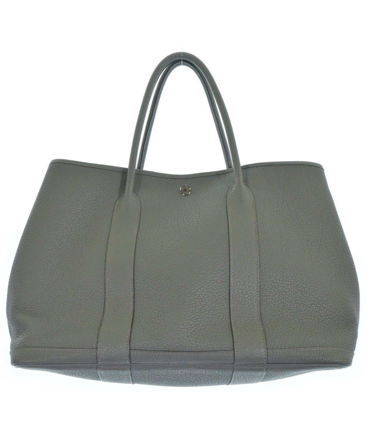 未使用タグ付　エルメス　カシミヤ100 メトロパケット　グレー　サイズ57 HERMES（エルメス）ハンドバッグ グレー サイズ:PM レディース