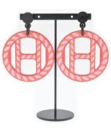 HERMES（エルメス）ピアス ピンク サイズ:- レディース/2200592558028