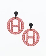 HERMES（エルメス）ピアス ピンク サイズ:- レディース/2200592558028