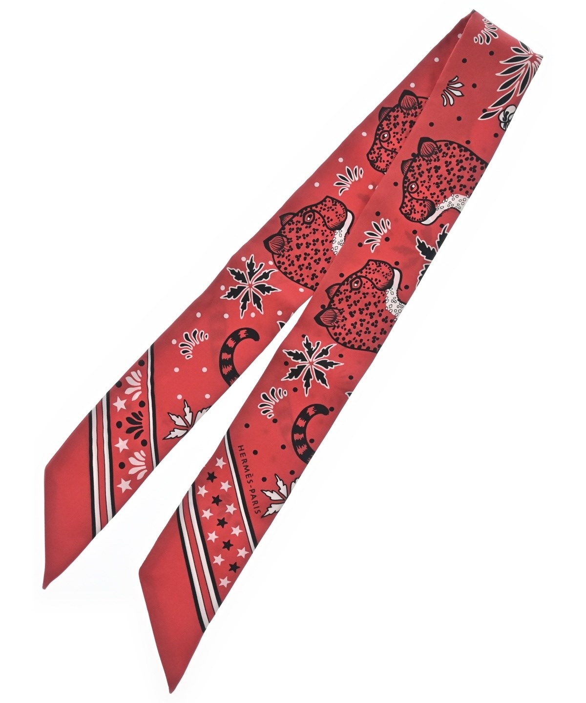 HERMES（エルメス）バンダナ・スカーフ 赤 サイズ:- レディース