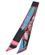 HERMES（エルメス）バンダナ・スカーフ 赤 サイズ:- レディース/2200595253050