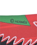 HERMES（エルメス）バンダナ・スカーフ 赤 サイズ:- レディース/2200595253050