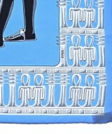 HERMES（エルメス）バンダナ・スカーフ 青 サイズ:90 レディース/2200596717018
