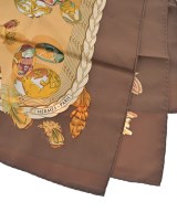 HERMES（エルメス）バンダナ・スカーフ 茶 サイズ:90 レディース/2200596717032