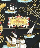 HERMES（エルメス）バンダナ・スカーフ 黒 サイズ:90 レディース/2200591586176