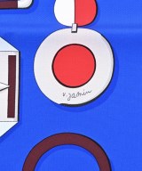 HERMES（エルメス）バンダナ・スカーフ 青 サイズ:90 レディース/2200598874252