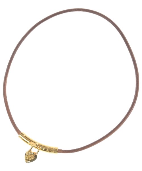 HERMES（エルメス）ネックレス 茶 サイズ:- レディース/2200599045118