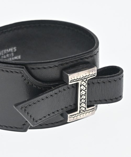 HERMES（エルメス）ブレスレット・バングル 黒 サイズ:- レディース/2200599930094