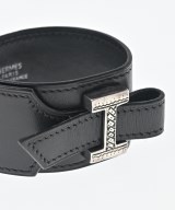 HERMES（エルメス）ブレスレット・バングル 黒 サイズ:- レディース/2200599930094