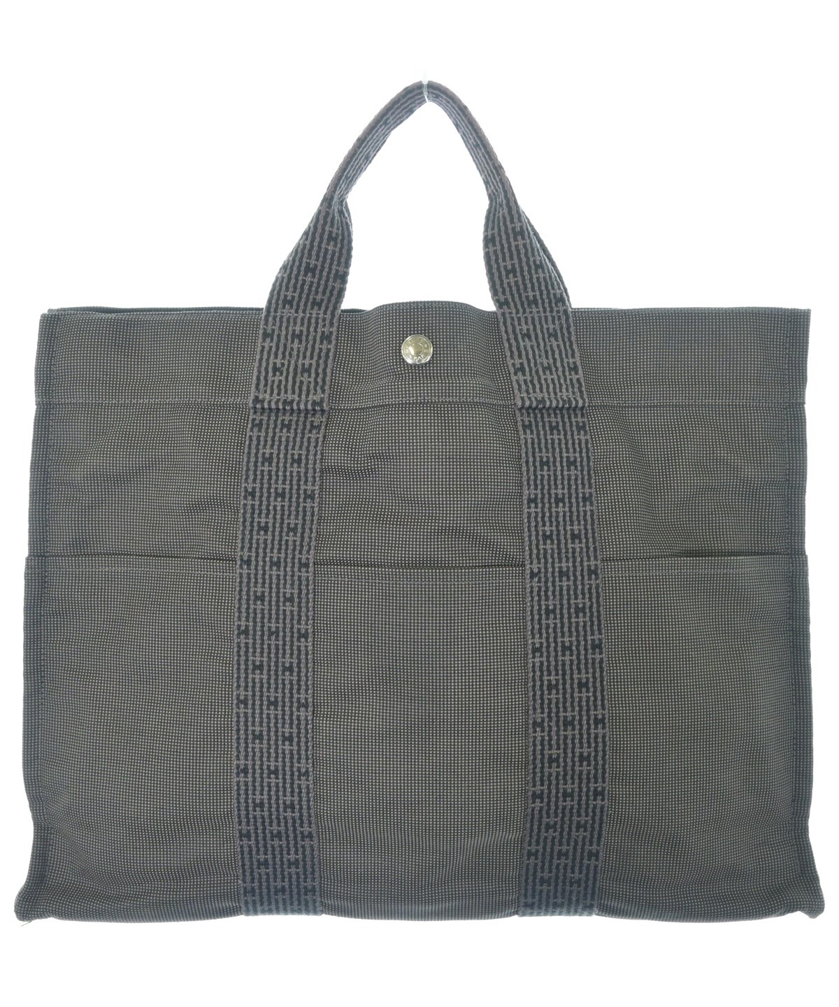 HERMES エルメス トートバッグ グレー - 4500325L0007