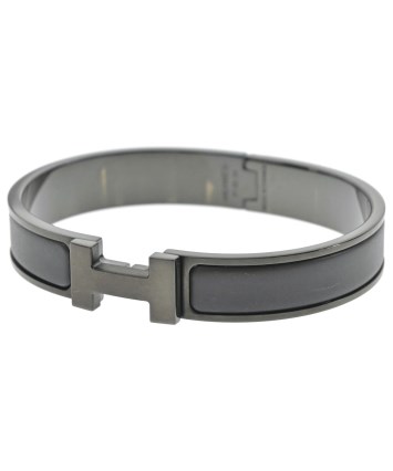 エルメス ブレスレット バングル HERMES(エルメス)ブレスレット・バングル 黒 サイズ:PM