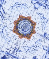 HERMES（エルメス）バンダナ・スカーフ 青 サイズ:90 レディース/2200611842169