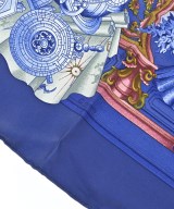 HERMES（エルメス）バンダナ・スカーフ 青 サイズ:90 レディース/2200611842169