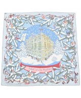 HERMES（エルメス）バンダナ・スカーフ 青 サイズ:90 レディース/2200622986050