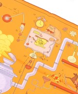 HERMES（エルメス）バンダナ・スカーフ オレンジ サイズ:90 レディース/2200623201053