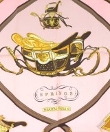 HERMES（エルメス）バンダナ・スカーフ ピンク サイズ:90 レディース/2200622251127