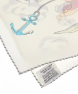 HERMES（エルメス）バンダナ・スカーフ 白 サイズ:90 レディース/2200616854044