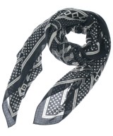 HERMES（エルメス）バンダナ・スカーフ 黒 サイズ:140 レディース/2200624953043