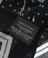 HERMES（エルメス）バンダナ・スカーフ 黒 サイズ:140 レディース/2200624953043