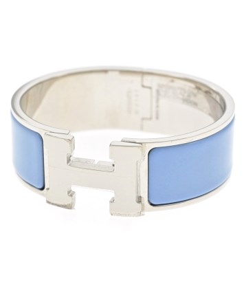 HERMES（エルメス）ブレスレット・バングル 青 サイズ:- レディース
