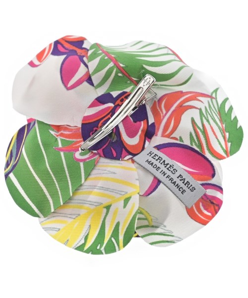 HERMES（エルメス）ブローチ・コサージュ 白 サイズ:- レディース/2200626994037