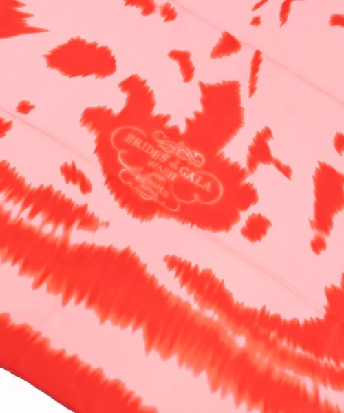 HERMES（エルメス）バンダナ・スカーフ 赤 サイズ:90 レディース/2200627007040