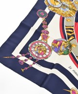 HERMES（エルメス）バンダナ・スカーフ 紺 サイズ:- レディース/2200627237027