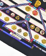 HERMES（エルメス）バンダナ・スカーフ 黒 サイズ:- レディース/2200627237881