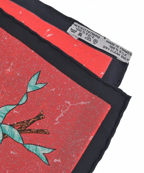 HERMES（エルメス）バンダナ・スカーフ 黒 サイズ:- レディース/2200627238031