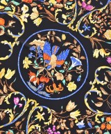 HERMES（エルメス）バンダナ・スカーフ 黒 サイズ:- レディース/2200627238031