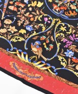 HERMES（エルメス）バンダナ・スカーフ 黒 サイズ:- レディース/2200627238031