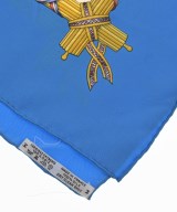 HERMES（エルメス）バンダナ・スカーフ 青 サイズ:- レディース/2200627238154