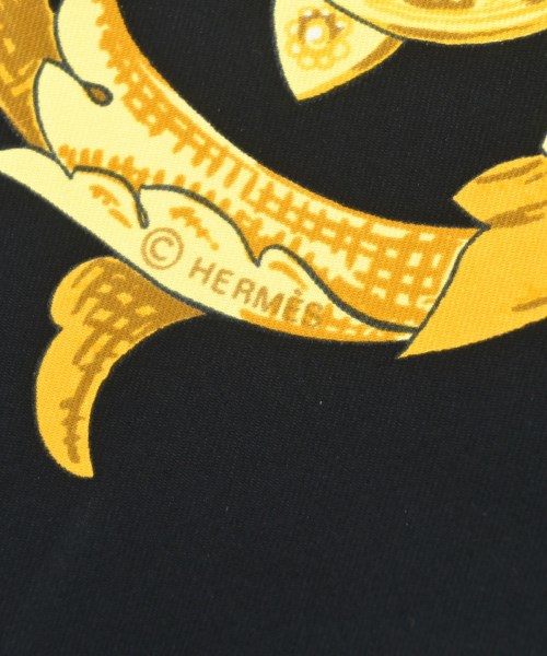 HERMES（エルメス）バンダナ・スカーフ 黒 サイズ:- レディース/2200627238628