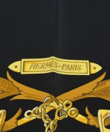 HERMES（エルメス）バンダナ・スカーフ 黒 サイズ:- レディース/2200627238628