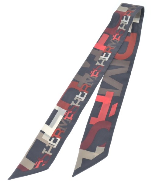 HERMES（エルメス）バンダナ・スカーフ グレー サイズ:- レディース/2200627238642