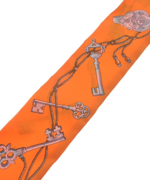 HERMES（エルメス）バンダナ・スカーフ オレンジ サイズ:- レディース/2200627238659