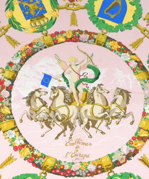 HERMES（エルメス）バンダナ・スカーフ ピンク サイズ:- レディース/2200627238970